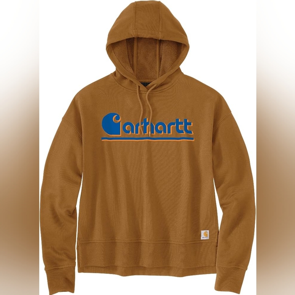 Carhartt Womens Tence Fiber Series Loose Fit Fall Graphic Hooded Sweatshirt